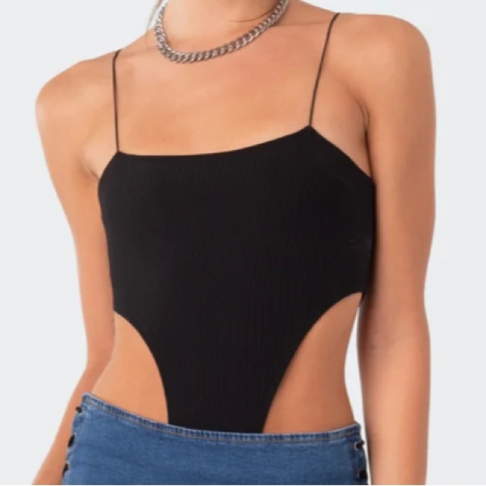 High cut thong bodysuit from Edikted!